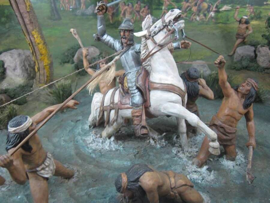 Captura pedro de valdivia
